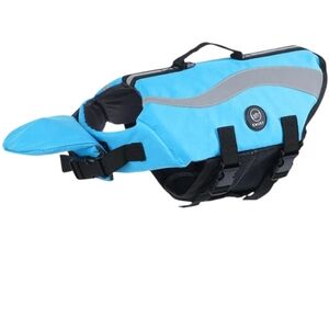 NEW Dog Flotation Vest Reflective Life Jacket for Small Dogs with Rescue Handle